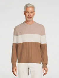 Lamar Wool And Cashmere Crewneck Sweater
