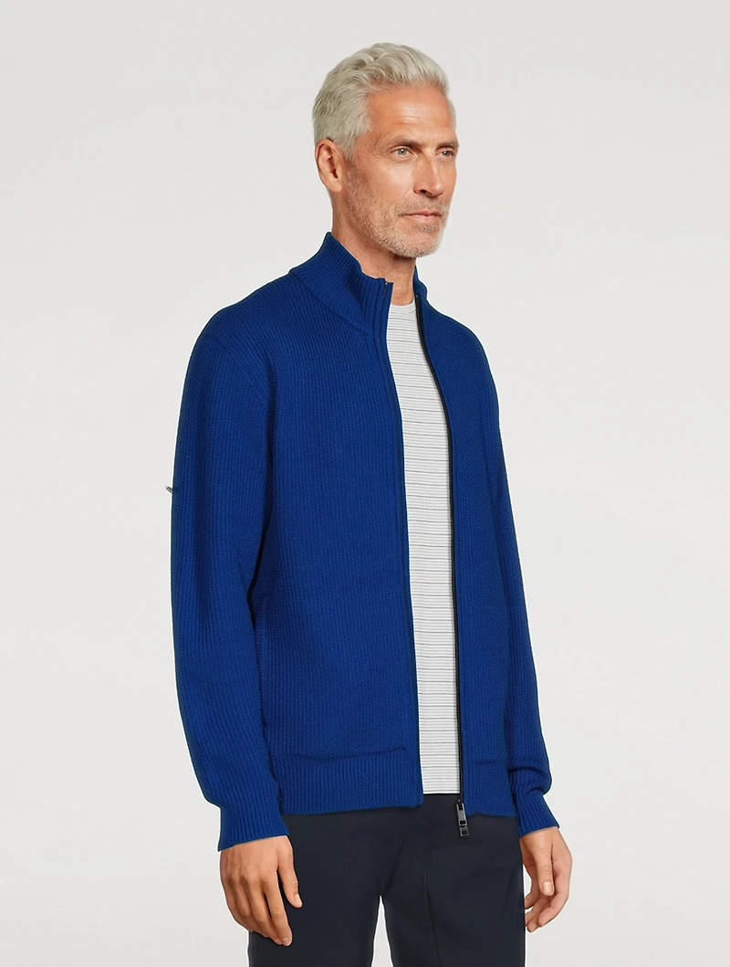 Warin Wool Zip Sweater