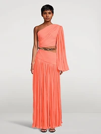 Jafari Asymmetric Gown