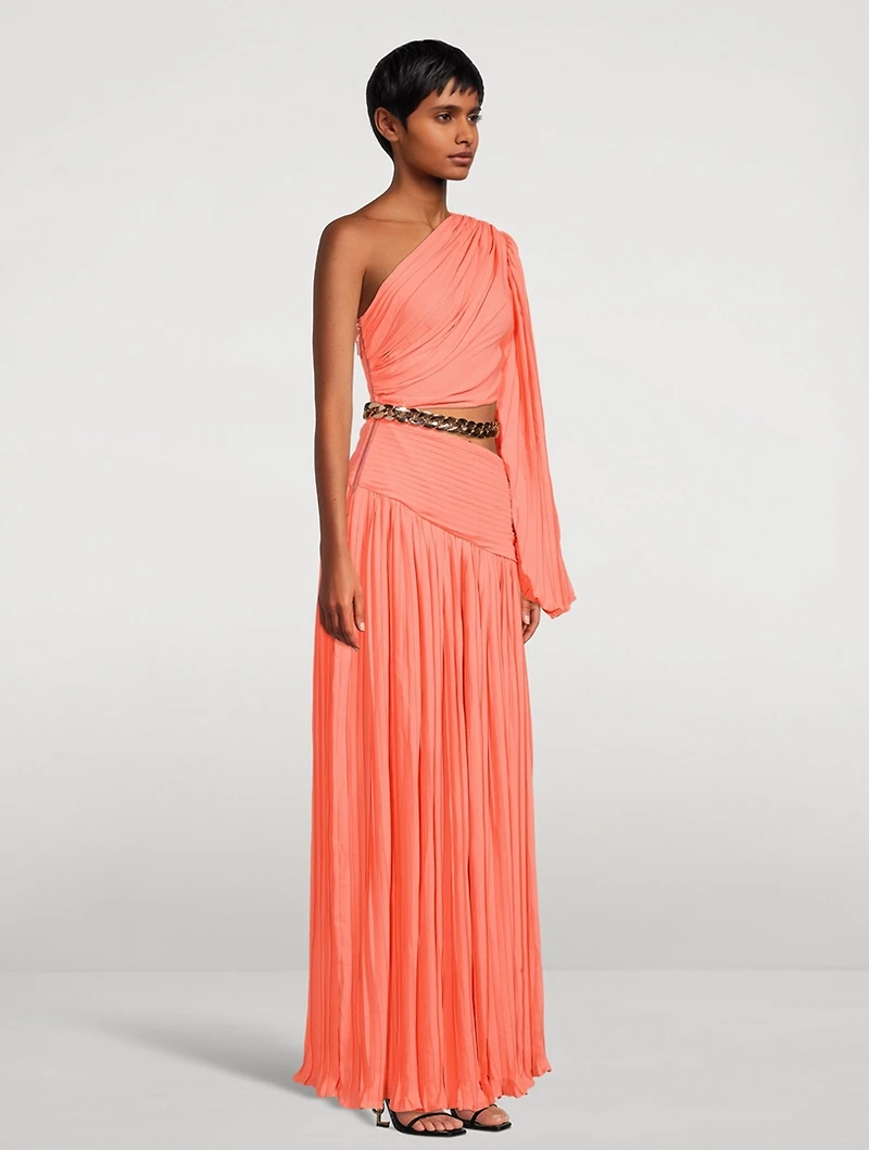 Jafari Asymmetric Gown