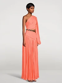 Jafari Asymmetric Gown