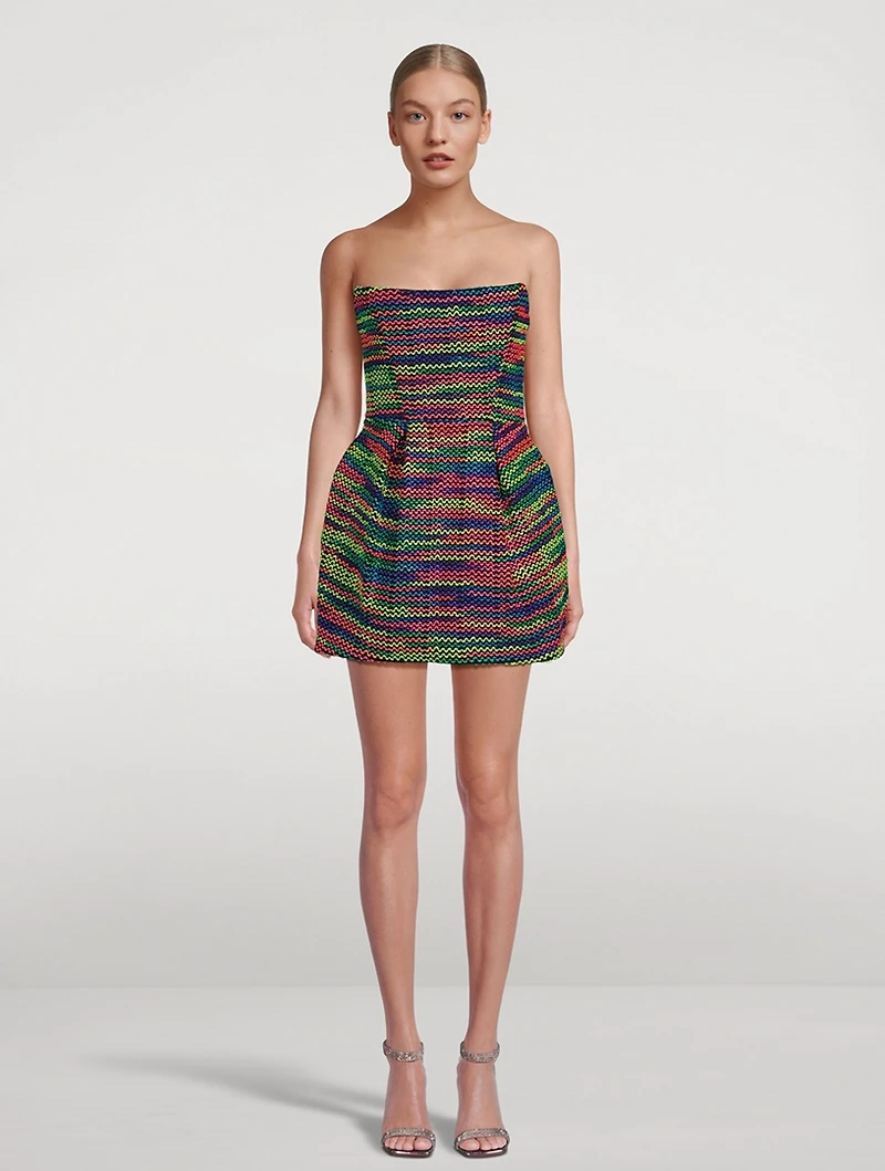 Maraya Knit Corset Mini Dress