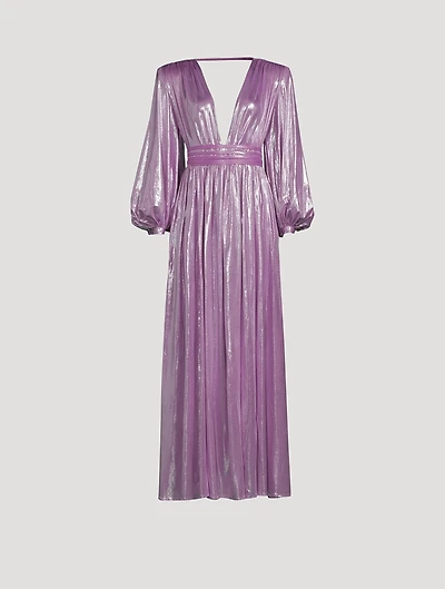 Zoe Metallic Gown