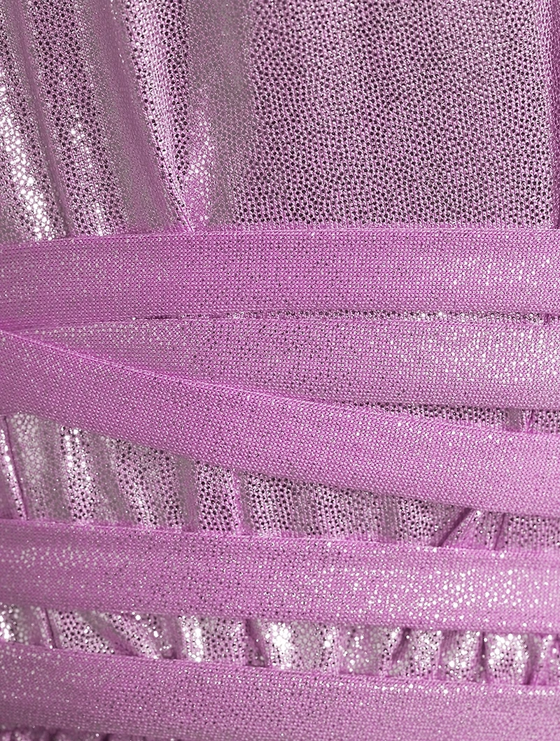 Zoe Metallic Gown