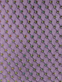 Webb Embellished Fishnet Dress