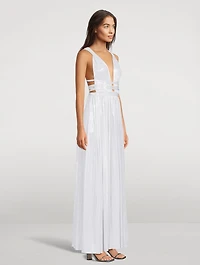 Goddess Metallic Gown
