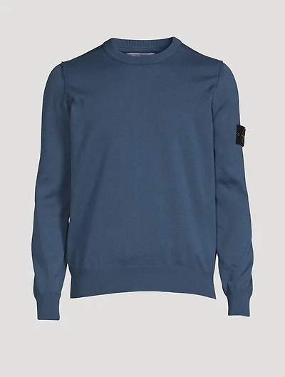 Cotton Crewneck Sweater