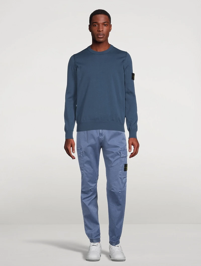 Cotton Crewneck Sweater