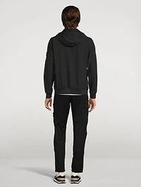 Soft Shell Zip Jacket With Hood