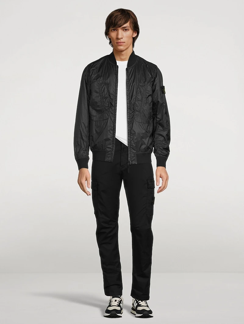 Packable Zip Bomber Jacket