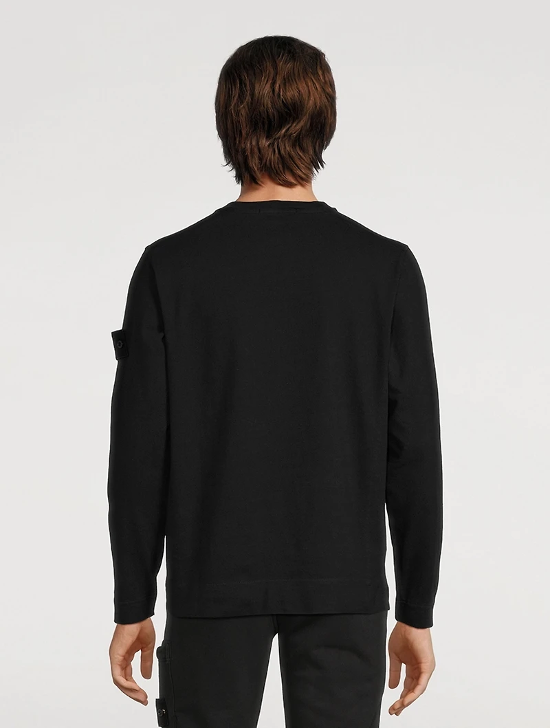 Ghost Cotton Crewneck Sweatshirt