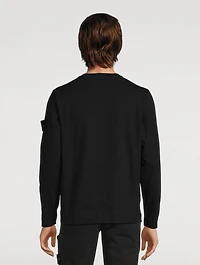 Ghost Cotton Crewneck Sweatshirt