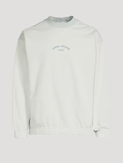 Marina Cotton And Nylon Sweatshirt