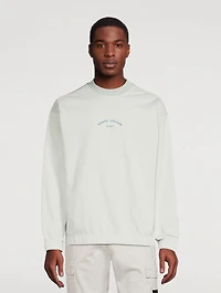 Marina Cotton And Nylon Sweatshirt