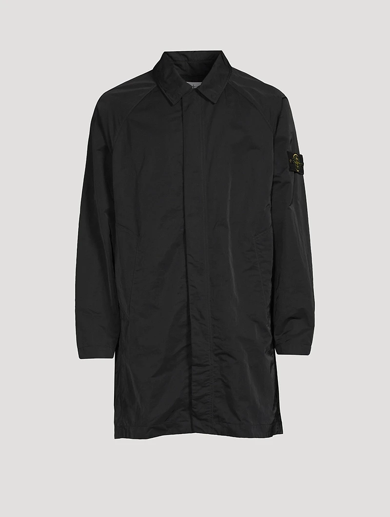 Hyperdense Nylon Long Car Coat