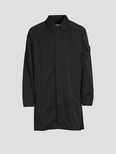 Hyperdense Nylon Long Car Coat