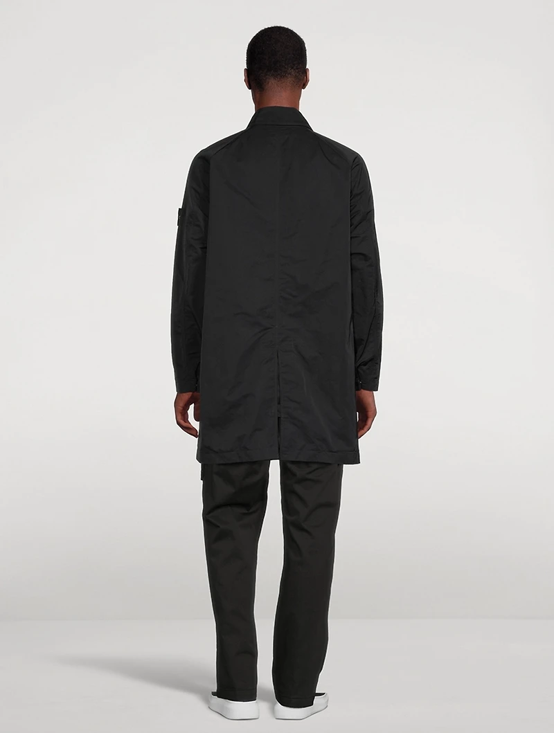Hyperdense Nylon Long Car Coat
