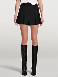 Pleated Skort