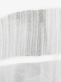 Sheer Combo Poplin Shirt