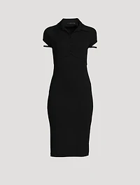 Cut-Out Cardigan Dress