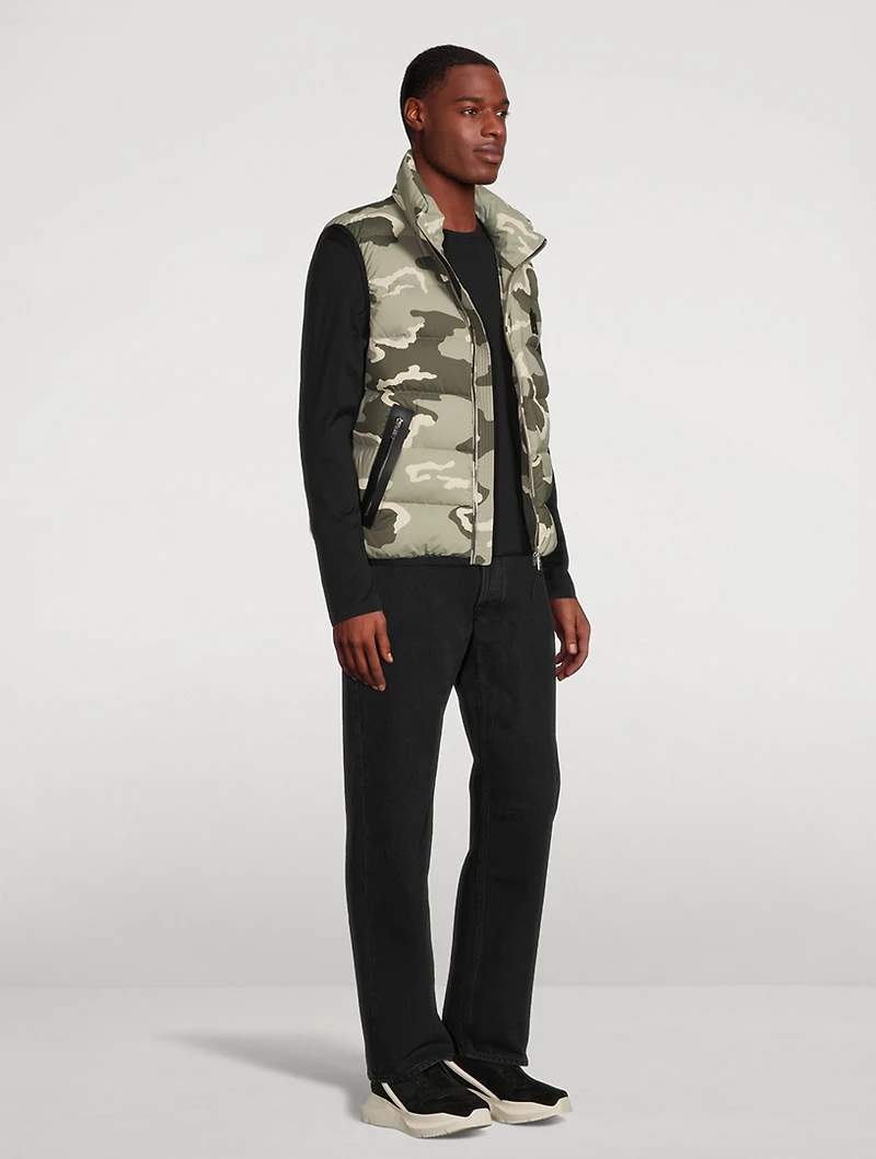 Fisher Agile-360 Stretch Light Down Vest Camo Print