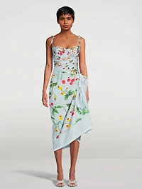 Lavanda Sarong In Floral Print