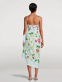 Lavanda Sarong In Floral Print