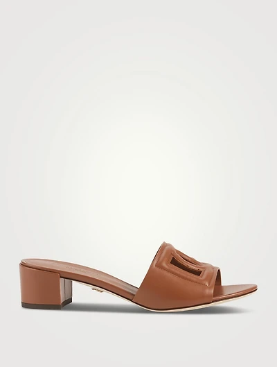 Bianca Leather Mules