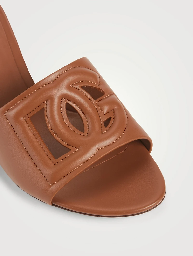 Bianca Leather Mules