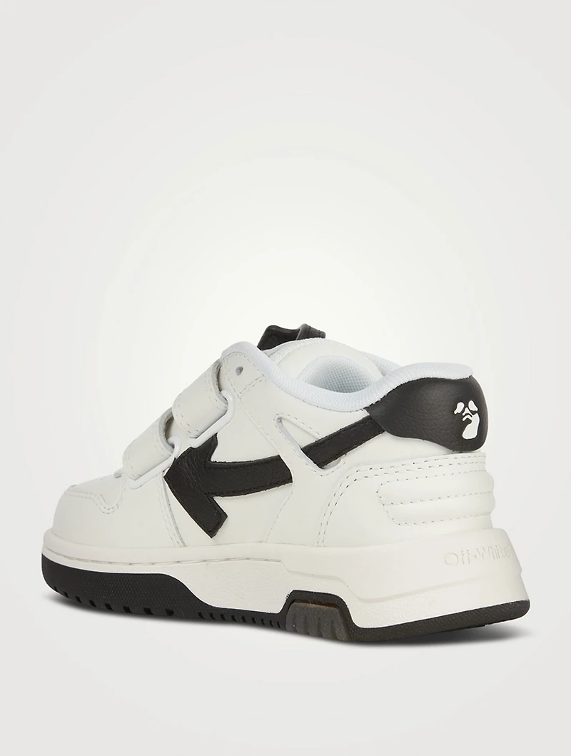 Out Of Office Leather Strap Sneakers