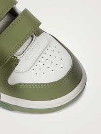 Out Of Office Leather Strap Sneakers