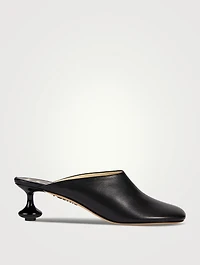 Toy Leather Mules