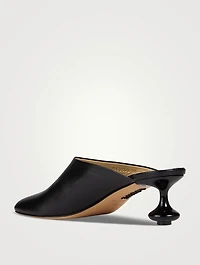 Toy Leather Mules