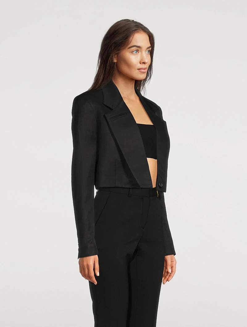Cropped Blazer