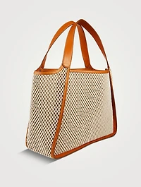 Stella Logo Rope Mesh Tote Bag