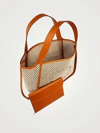 Stella Logo Rope Mesh Tote Bag