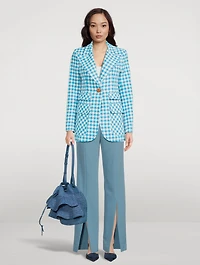 Birkin Houndstooth Blazer