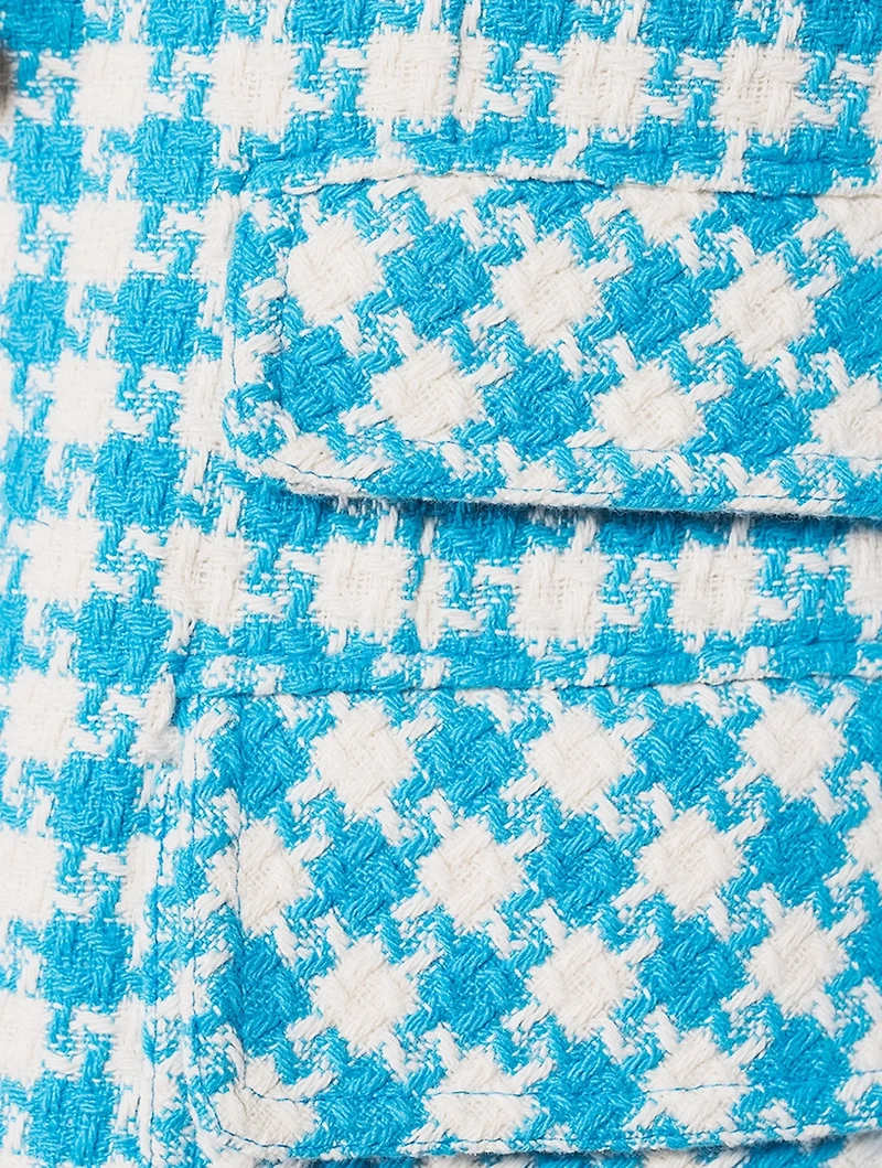 Birkin Houndstooth Blazer