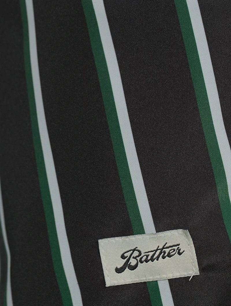 Swim Trunks Striped Print