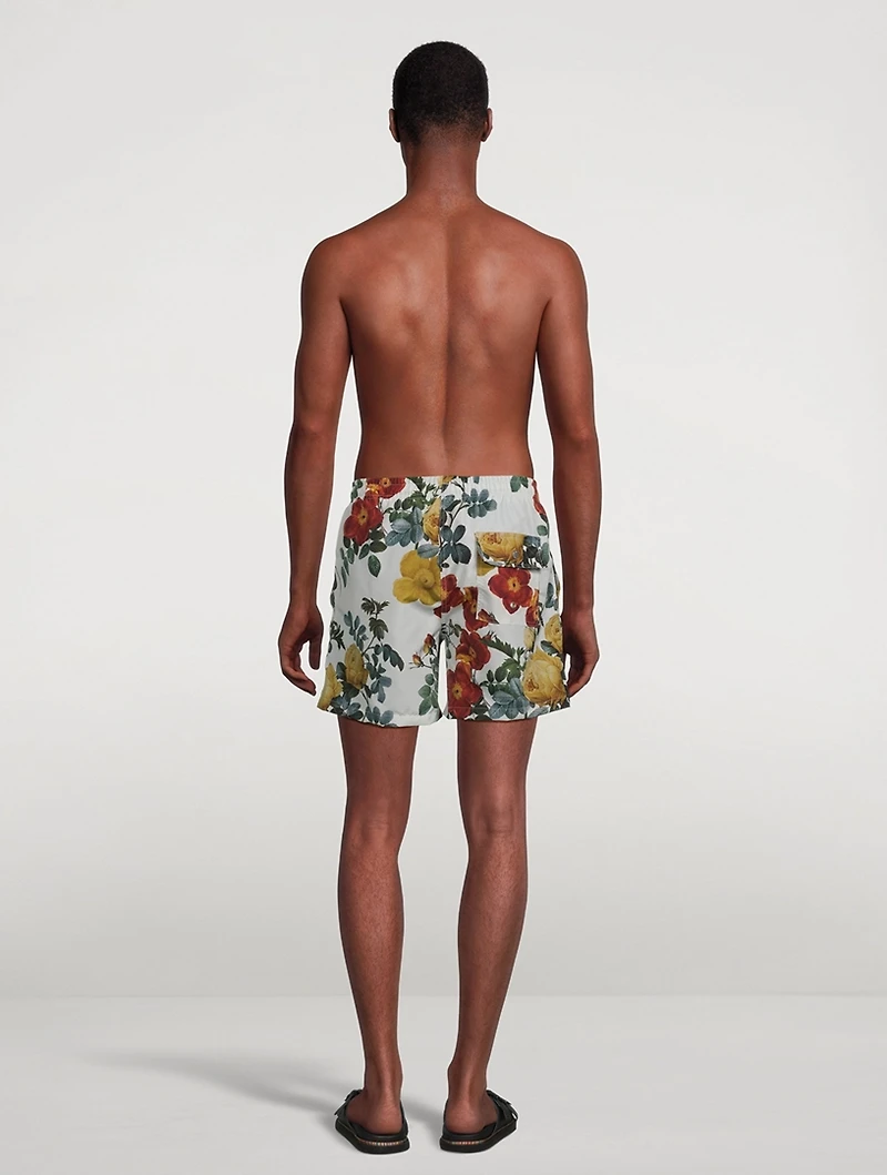 Bouquet Swim Shorts Floral Print