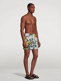 Bouquet Swim Shorts Floral Print