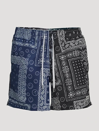 Swim Shorts Bandana Print