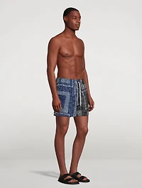 Swim Shorts Bandana Print