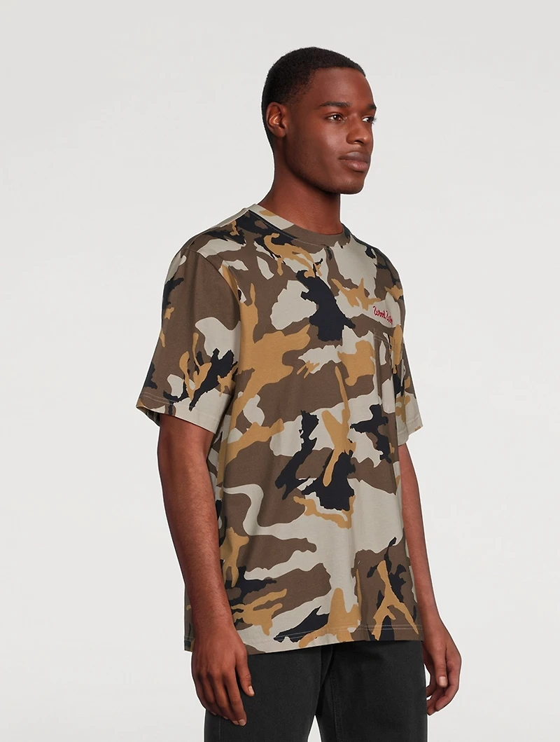 Haider Cotton T-Shirt Camo Print