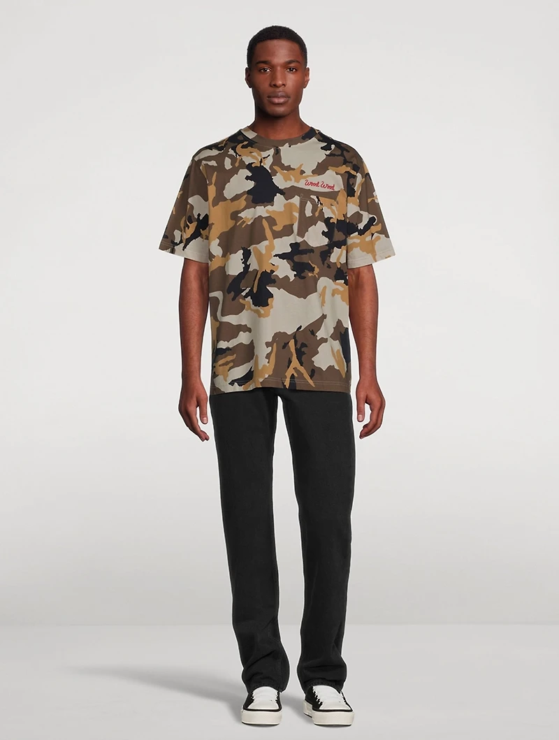 Haider Cotton T-Shirt Camo Print