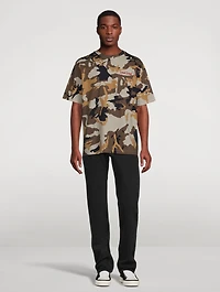 Haider Cotton T-Shirt Camo Print