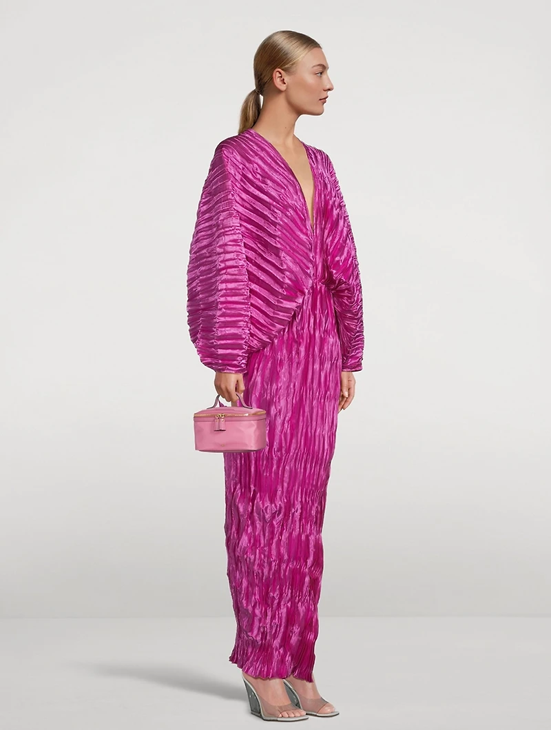 De Luxe Pleated Gown