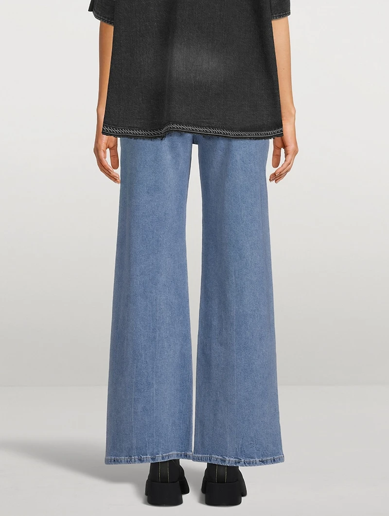 Hepburn High-Rise Wide-Leg Jeans