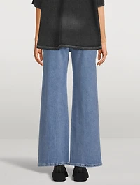 Hepburn High-Rise Wide-Leg Jeans