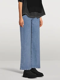 Hepburn High-Rise Wide-Leg Jeans